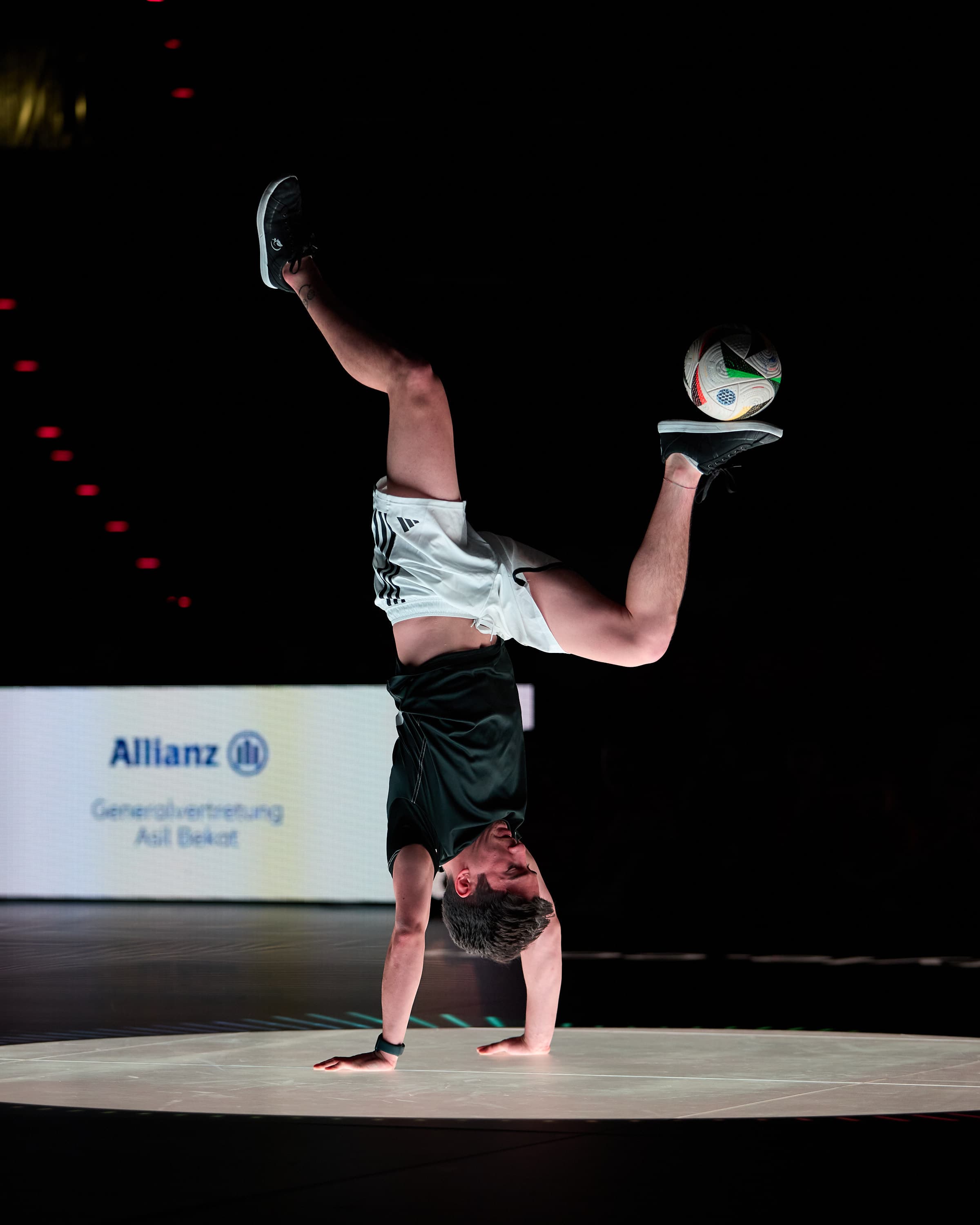 Samuel, Football-Freestyler aus München, Deutschland