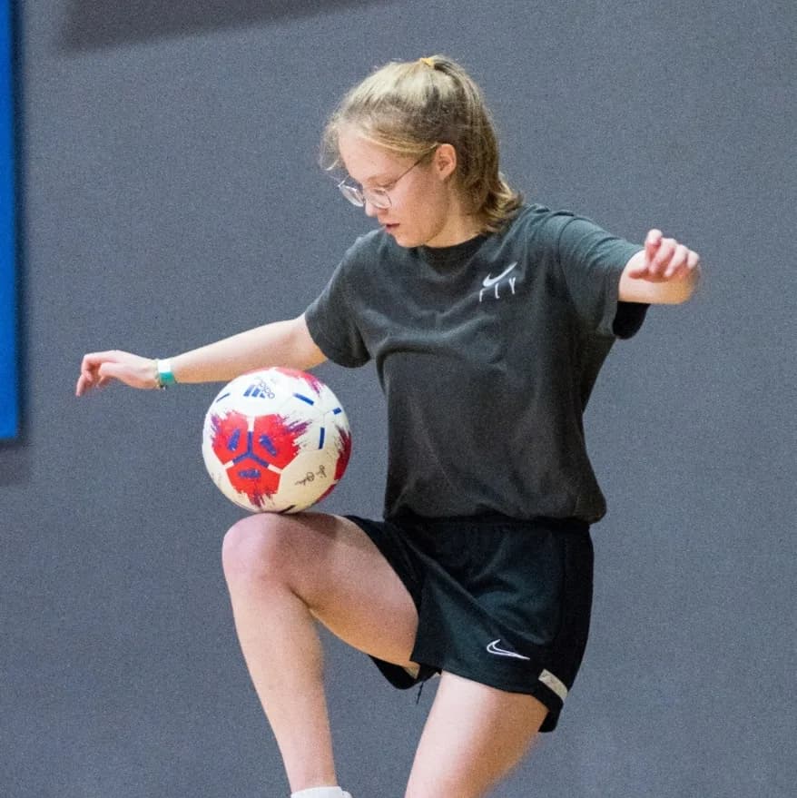 Jule, Football-Freestyler aus Neustrelitz, Germany